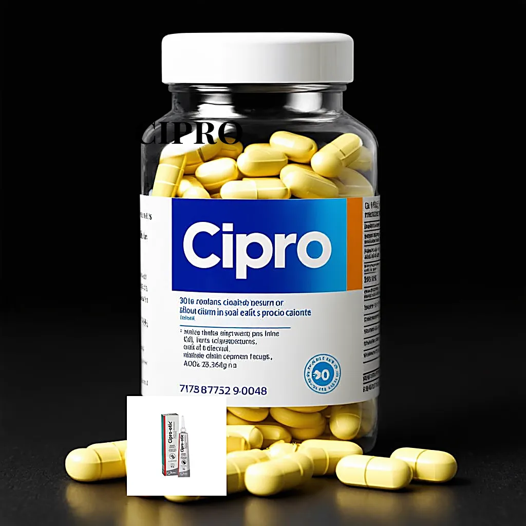 Antibiotico cipro generico